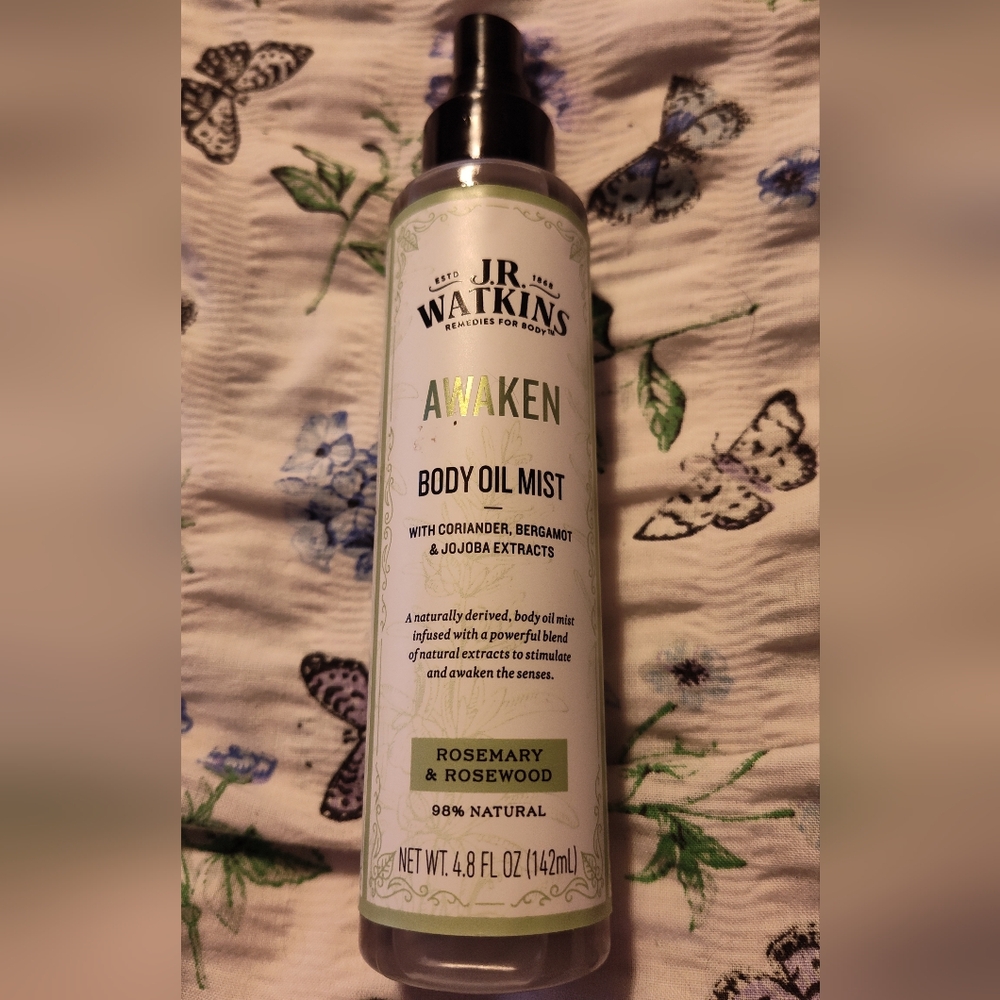 NEW! JR Watkins Body Oil Spray 4.8oz (2 Available)